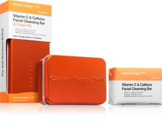 Carbon Theory SupaVIT-C Facial Cleansing Bar čistiace mydlo na tvár s vitamínom C 80 g