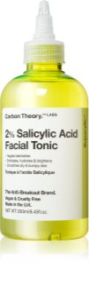 Carbon Theory Salicylic Acid Facial Tonic tónico facial para pele problemática, acne 250 ml