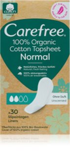 Carefree Organic Cotton Normal pensos diários 30 un.