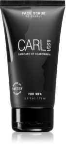 Carl & Son Face Scrub exfoliante limpiador para hombre 75 ml