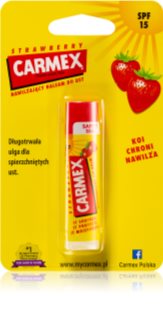 Carmex Strawberry bálsamo hidratante para labios en barra SPF 15 4.25 g