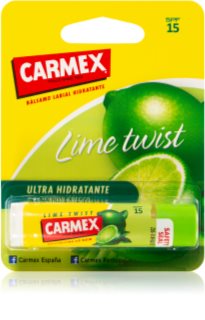 Carmex Lime Twist bálsamo hidratante para labios en barra SPF 15 4,25 g