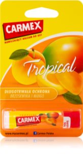 Carmex Tropical bálsamo hidratante para labios en barra (Peach and Mango) 4.25 g