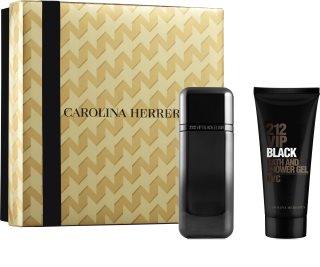 CAROLINA HERRERA 212 VIP Black Elixir Dāvanu komplekts vīriešiem