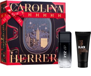 CAROLINA HERRERA 212 VIP Black darčeková sada pre mužov