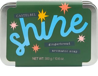 Castelbel Charming Soaps Gingerbread bar soap in a tin 300 g