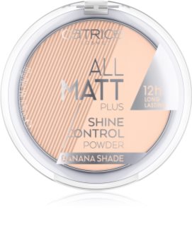 Catrice All Matt Plus mattító púder árnyalat 002 banana shade 10 g