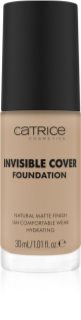 Catrice Invisible Cover Foundation fond de teint liquide couvrant effet mat teinte 017N 30 ml