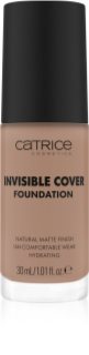 Catrice Invisible Cover Foundation fond de teint liquide couvrant effet mat