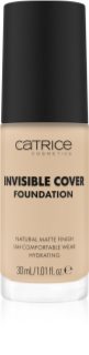 Catrice Invisible Cover Foundation течен покривен фон дьо тен с матиращ ефект