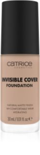 Catrice Invisible Cover Foundation fond de teint liquide couvrant effet mat teinte 020N 30 ml