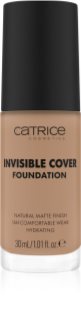 Catrice Invisible Cover Foundation fond de teint liquide couvrant effet mat teinte 032W 30 ml