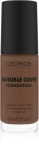 Catrice Invisible Cover Foundation hosszan tartó és erősen fedő alapozó matt hatással