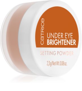Catrice Under Eye Brightener poudre fixante pour un effet naturel teinte 040 Dark Mocha 2.3 g