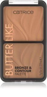 Catrice Butter Like Bronze & Contour Contoure-palett Med bronzer Skugga 010 Born To Shape 9 g
