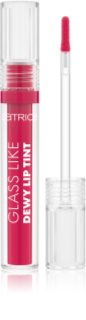 Catrice Glass Like Dewy Lip Tint brillant à lèvres ultra pigmenté pour un effet naturel teinte 030 Happy Lips, Happy Life 3 ml