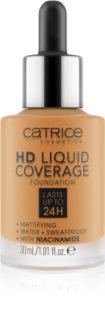 Catrice HD Liquid Coverage fond de teint teinte 066 Warm Toffee 30 ml
