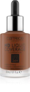 Catrice HD Liquid Coverage Foundation Vedel veekindel jumestuskreem mati efektiga varjund 097 Cool Mocha 30 ml
