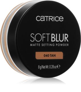 Catrice Soft Blur Matte Setting Powder sypký fixační pudr odstín 040 Tan 8 g