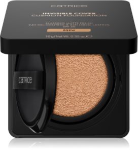 Catrice Invisible Cover Cushion Foundation mattifying cushion foundation SPF 30