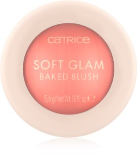 Catrice Soft Glam rozjasňujúca lícenka odtieň 030 Cheeky Coral 5.6 g