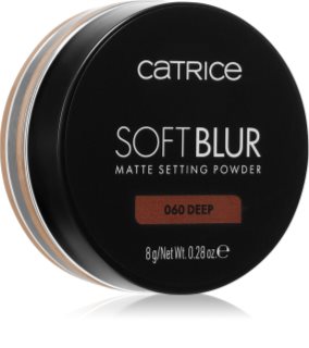 Catrice Soft Blur Matte Setting Powder löst fixeringspuder Skugga 060 Deep 8 g