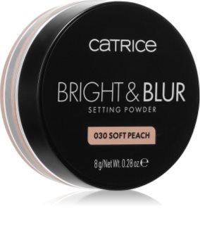 Catrice Bright & Blur posvetlitveni puder v prahu odtenek 030 Soft Peach 8 g