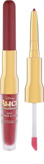 Catrice Disney Alice in Wonderland barra de labios y lápiz delineador para labios 2 en 1 tono C02 Always Curious 1.77 g