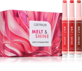 Catrice Melt & Shine zestaw kosmetyków dekoracyjnych do ust