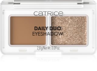 Catrice Daily Duo Eyeshadow подвійні тіні для повік відтінок 010 Everyday Nude 2.8 гр