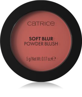 Catrice Soft Blur Powder Brush púdrová lícenka s matným efektom odtieň 060 Berry me later! 5 g