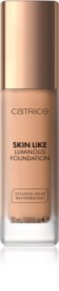 Catrice Skin Like Luminous Foundation nestemäinen kirkastava meikkivoide kosteuttava vaikutus
