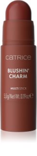 Catrice Blushin' Charm Multi Stick rumenilo s highlighterom u sticku nijansa 060 Toasted Toffee 5.5 g