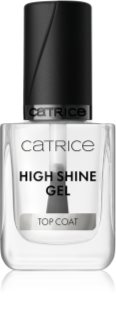 Catrice High Shine Gel Top Coat Verniz de camada superior para uma proteção perfeita e brilho intenso 10.5 ml