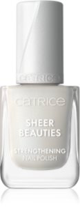 Catrice Sheer Beauties Strengthening Nail Polish hranjivi lak za nokte nijansa 010 Milky Not Guilty 10.5 ml