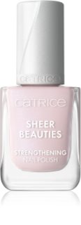 Catrice Sheer Beauties Strengthening Nail Polish подсилващ лак за нокти цвят 040 Fluffy Cotton Candy 10.5 мл.