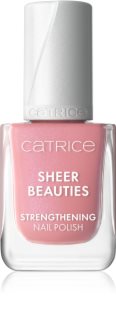 Catrice Sheer Beauties Strengthening Nail Polish відновлюючий лак для нігтів відтінок 050 Peonies, Please! 10.5 мл