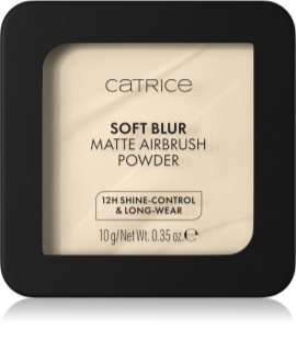 Catrice Soft Blur Matte Airbrush Powder mattifying fixing powder shade 002W 10 g