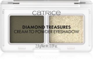 Catrice Diamond Treasures Lauvärviduo varjund 040 Olive Twinkle 2.8 g