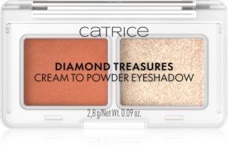 Catrice Diamond Treasures Lauvärviduo varjund 050 Peach Gleam 2.8 g