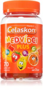 Celaskon Medvídci Plus gumoví medvídci pro podporu imunitního systému pro děti 70 ks