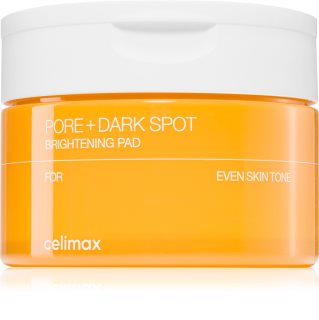 celimax Pore+Dark Spot Brightening Pad toniseerivad padjad sära andmiseks ja niisutamiseks
