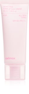 celimax Heart Pink Tone-Up Sun Cream Päikesekaitsekreem ühtlase nahatooni jaoks SPF 50+ 40 ml