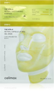 celimax The Vita-A Retinal Capsule Lifting Gel Mask intensyvaus poveikio stangrinamoji kaukė senėjimą lėtinančio poveikio 1 vnt.