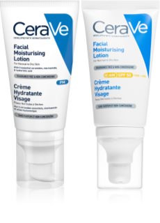 CeraVe Moisturizers Facial Moisturising Lotion rinkinys intensyviai drėkinantis