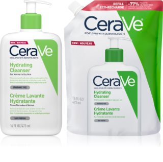 CeraVe Hydrating Cleanser ensemble pour un effet naturel