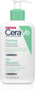 CeraVe Cleansers очищуючий пінистий гель для нормальної та жирної шкіри