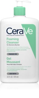 CeraVe Cleansers Foaming Cleanser čisticí pěnivý gel pro normální až mastnou pleť