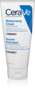 CeraVe Moisturizers ενυδατική κρέμα για σώμα και πρόσωπο για ξηρό έως πολύ ξηρό δέρμα