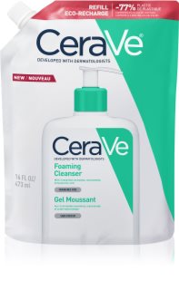 CeraVe Refill Foaming Cleanser putojantis valomasis gelis normaliai ir riebiai odai užpildas 473 ml
